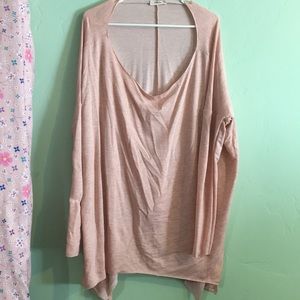 Light pink top